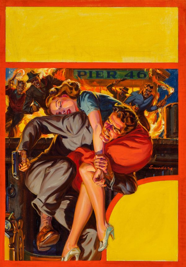 Ten Detective Aces pulp magazine cover, November 1940