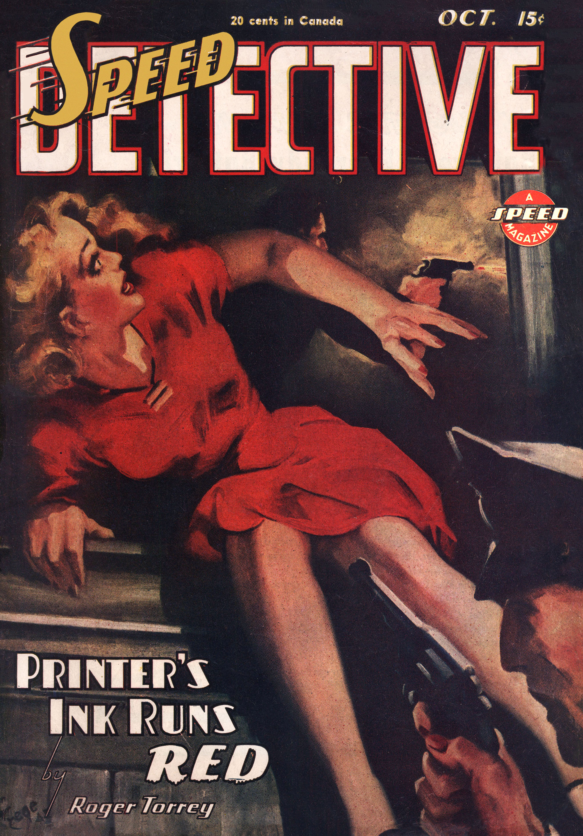 Speed Detective October 1945