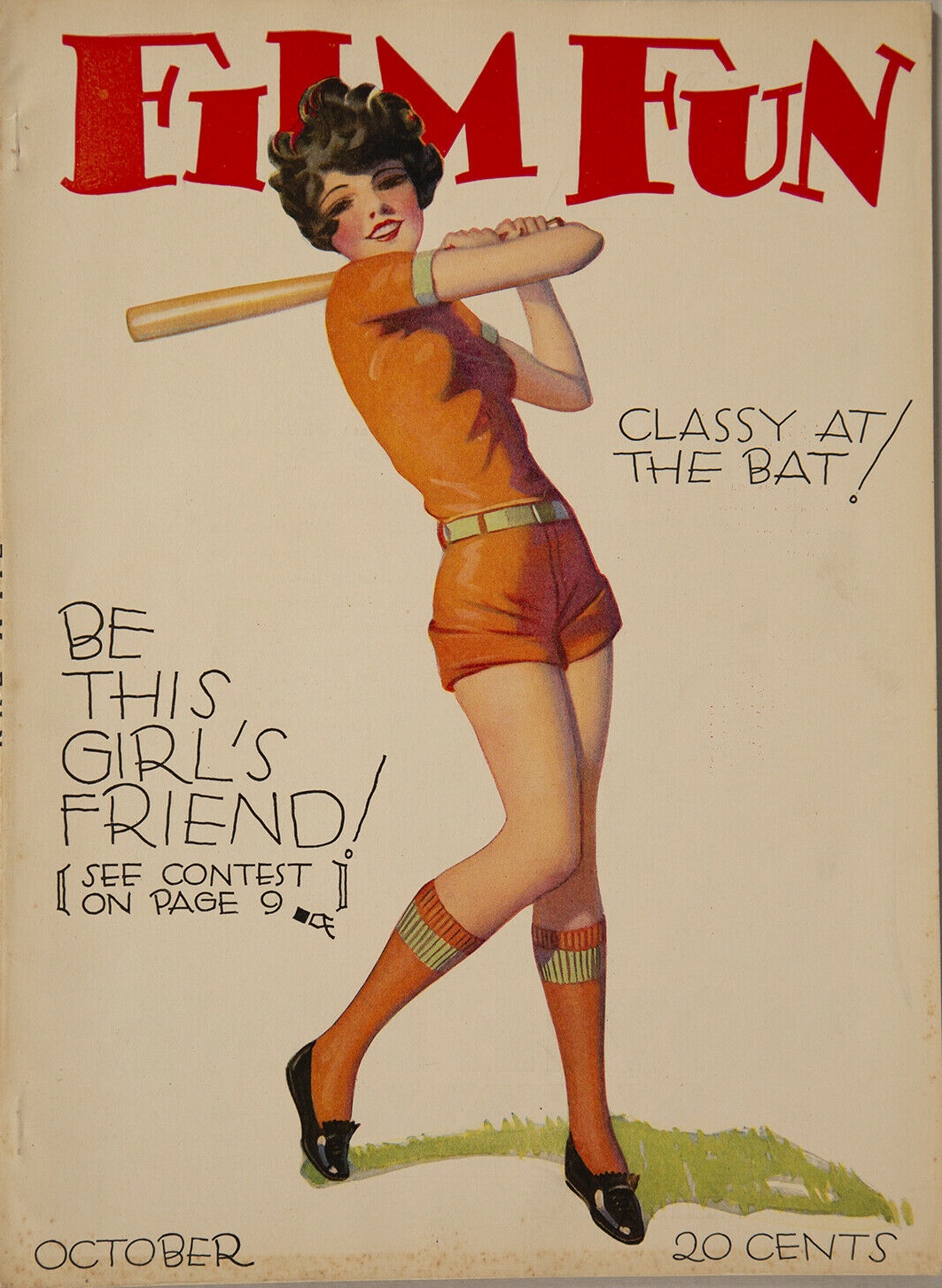 October 1928 Film Fun Magazine