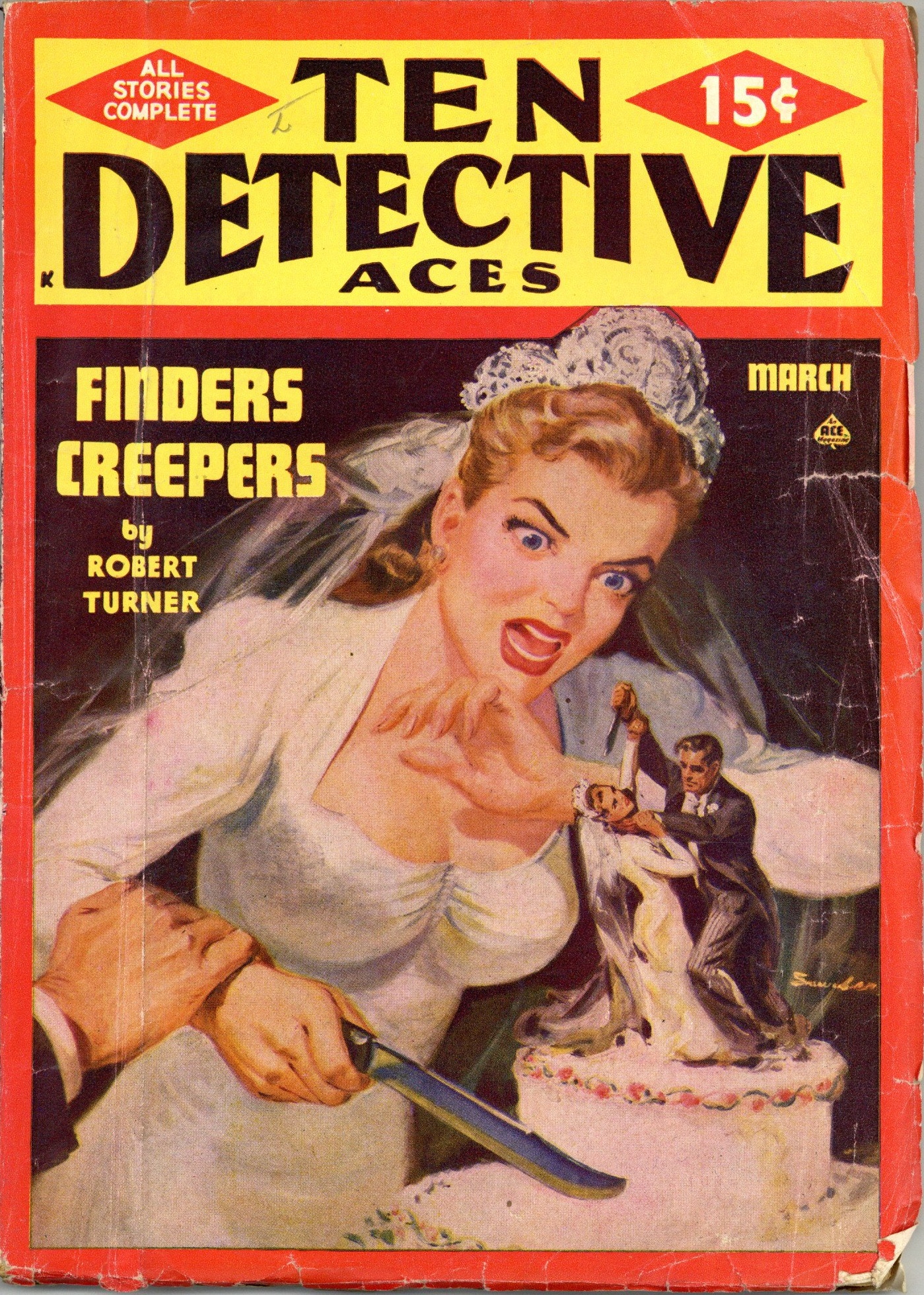 Ten Detective Aces March 1949