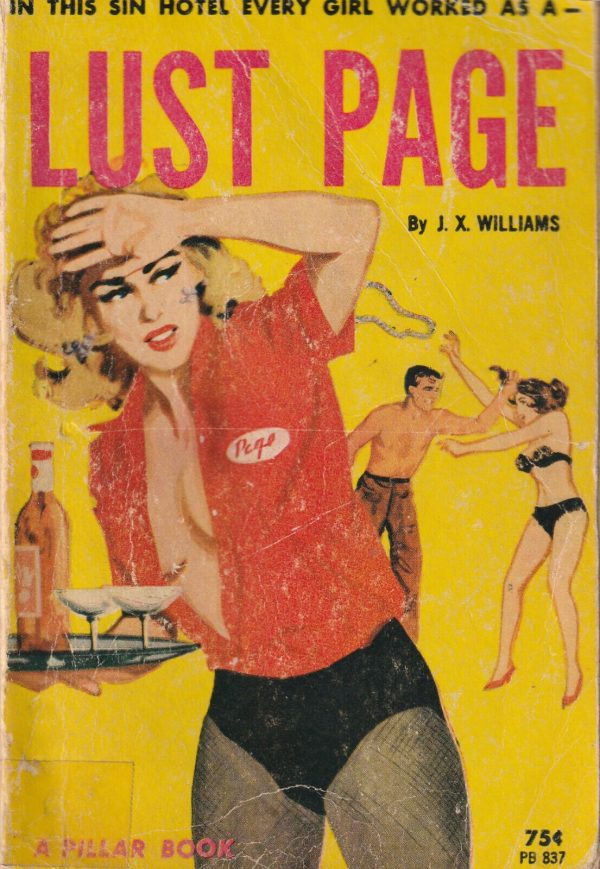 Pillar Books PB837 - Lust Page (1964)