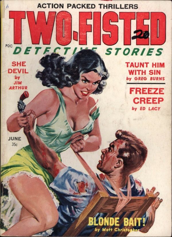 Two-Fisted Detective Stories June 1960