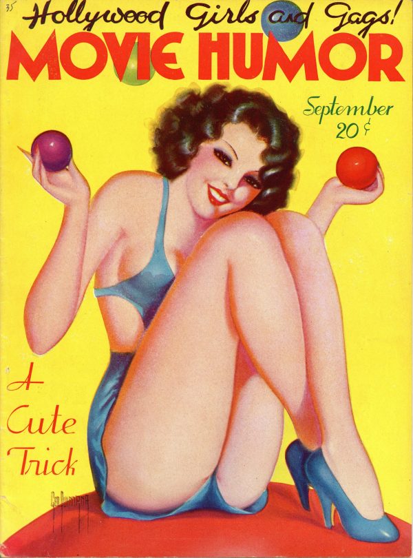 Hollywood Girls and Gags Movie Humor September 1935