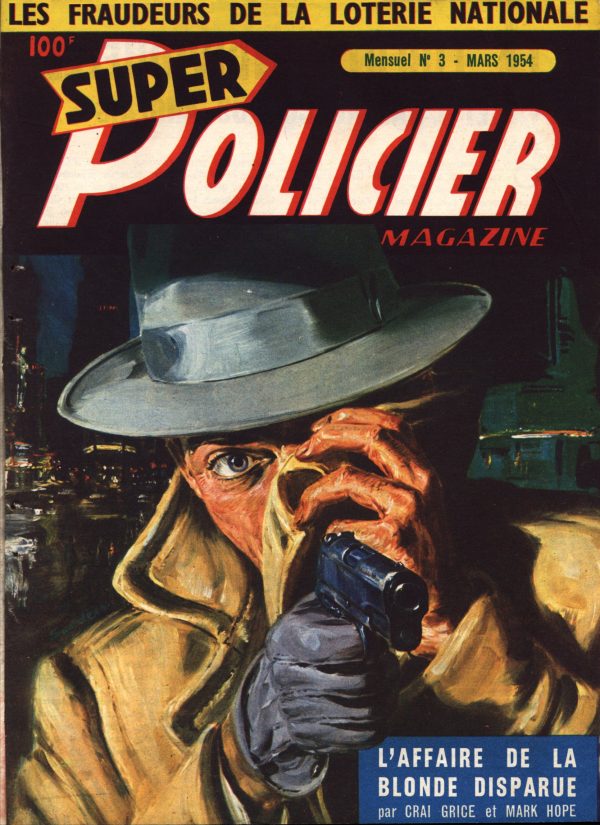 Super Policier Magazine March 1954