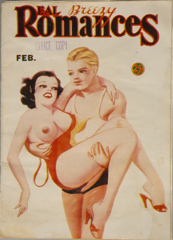 February 1936 Real Breezy Romances Tantalizing Tales