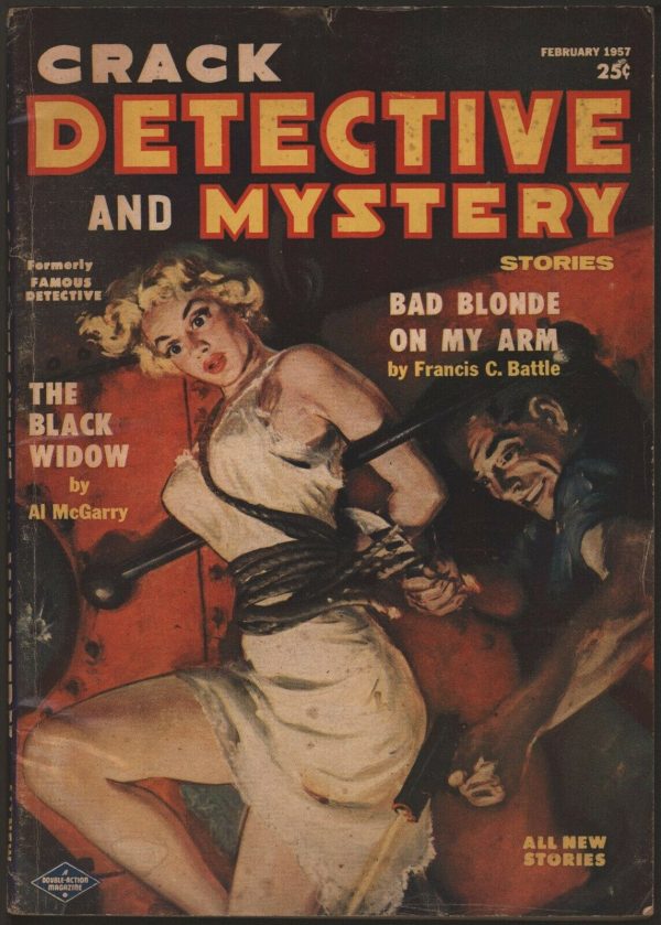 Crack Detective and Mystery Stories 1957 February