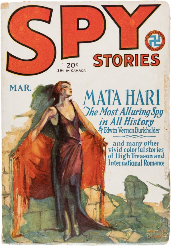 Spy Stories Magazine March 1929
