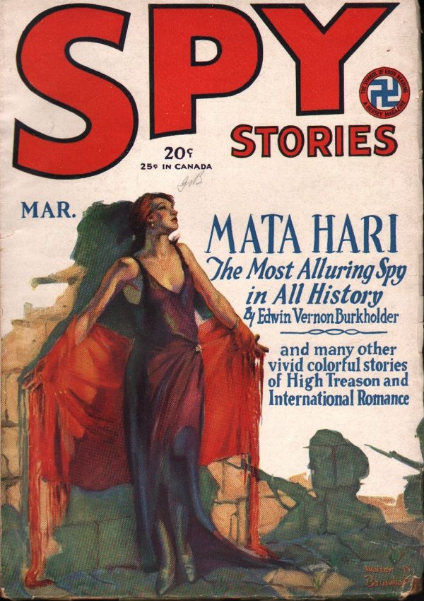 Spy Stories March 1929