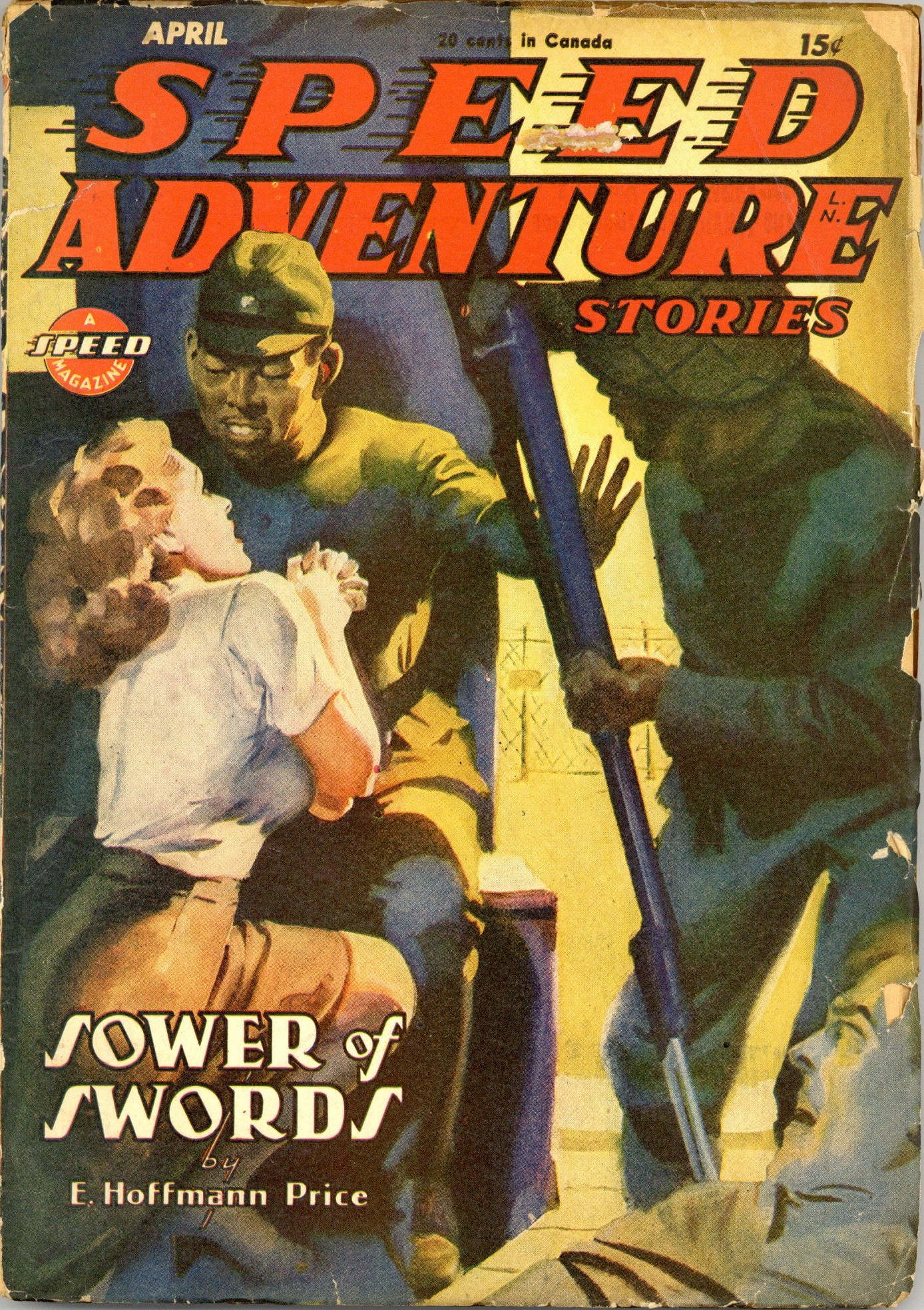 Speed Adventure Stories April 1945