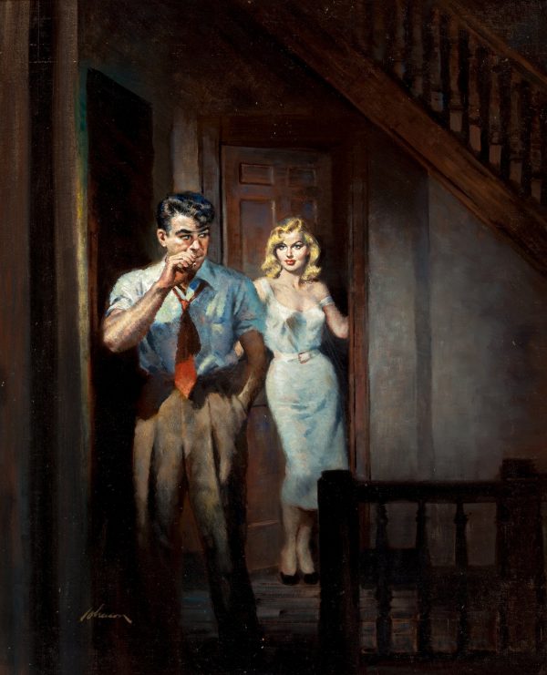 Tempting Tigress, digest cover, 1953
