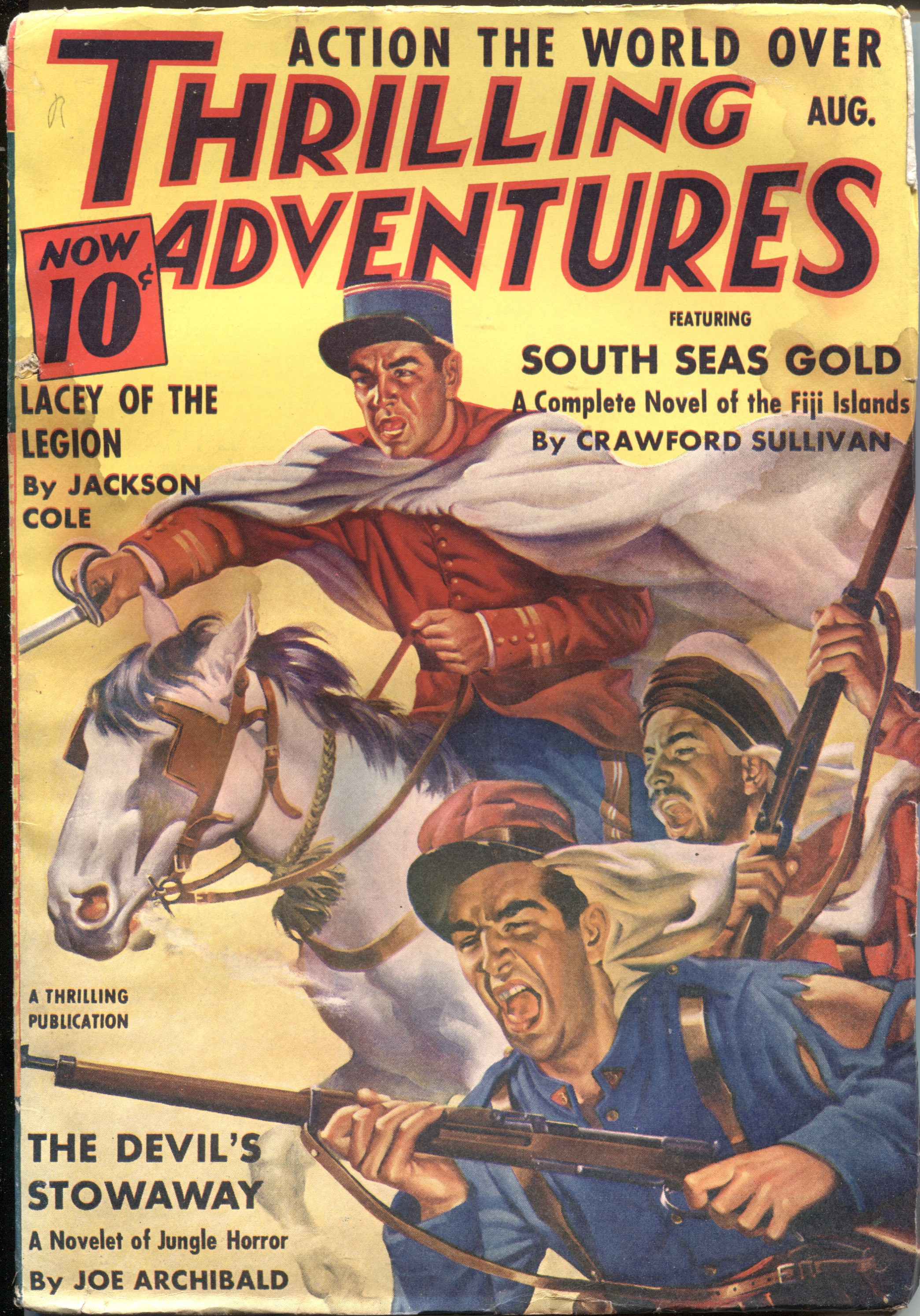 Thrilling Adventures August 1940