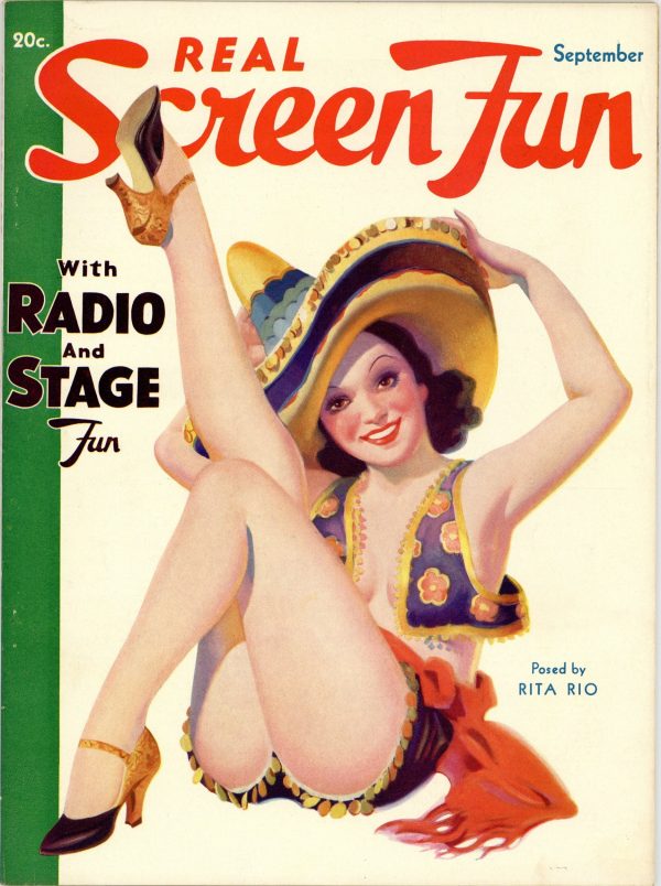 Real Screen Fun September 1935