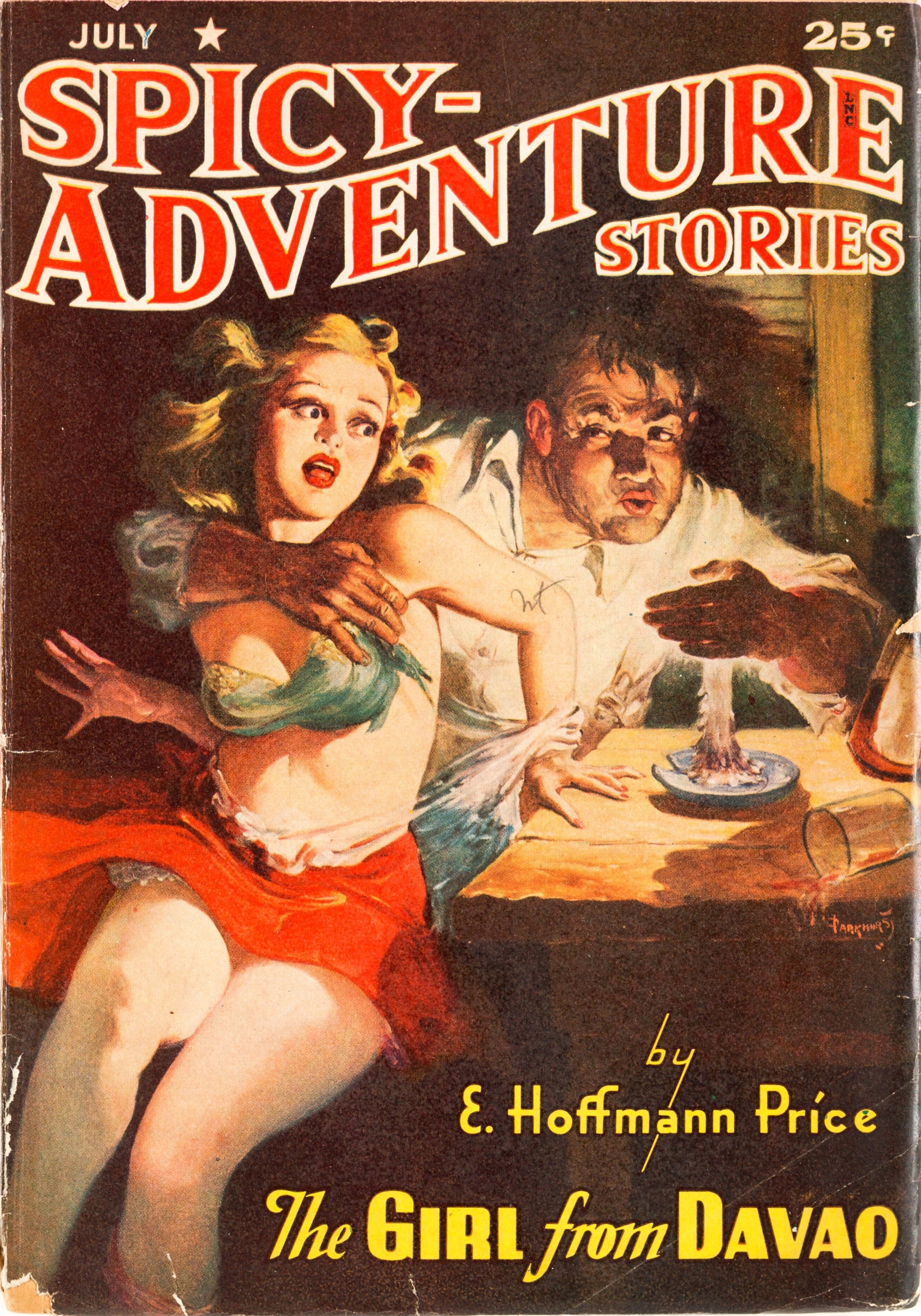 Spicy Adventure Stories - July 1942