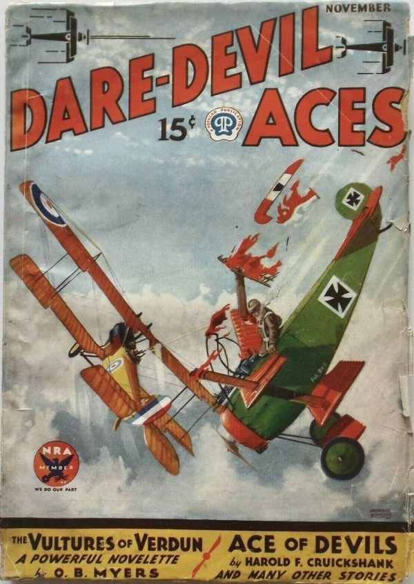 Dare-Devil Aces November 1933