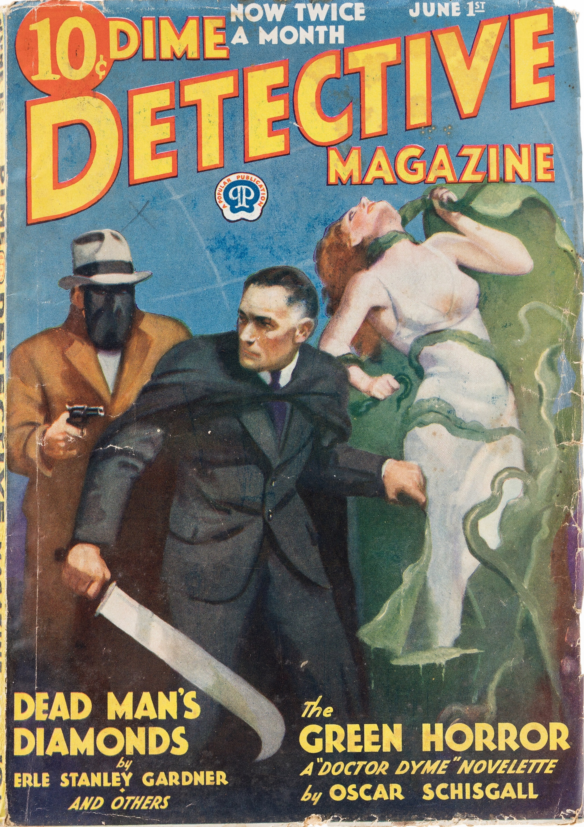 Dime Detective Magazine - June 1st, 1933
