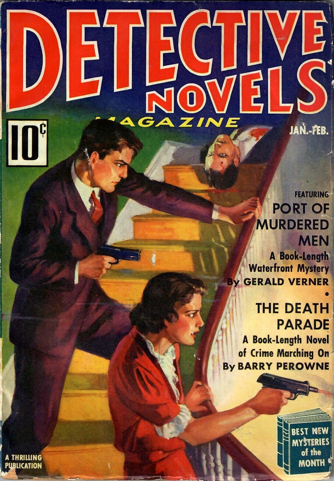 Detective Novels January-February 1938