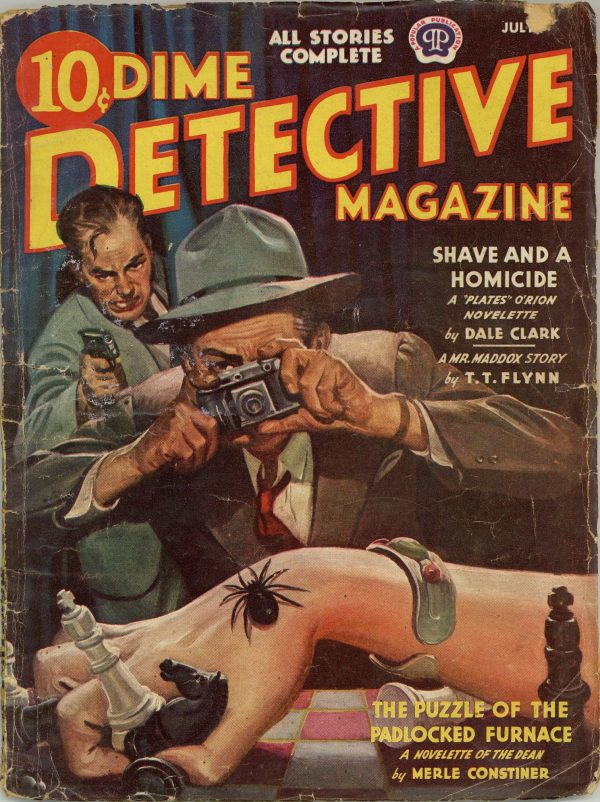 Dime Detective Magazine July 1944