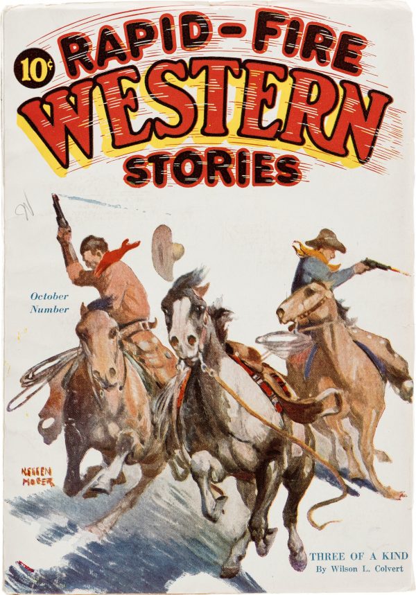 Rapid-Fire Western Stories - October 1932