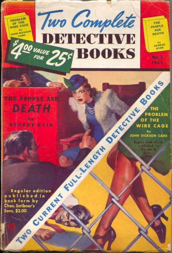Two Complete Detective Books Fall 1940