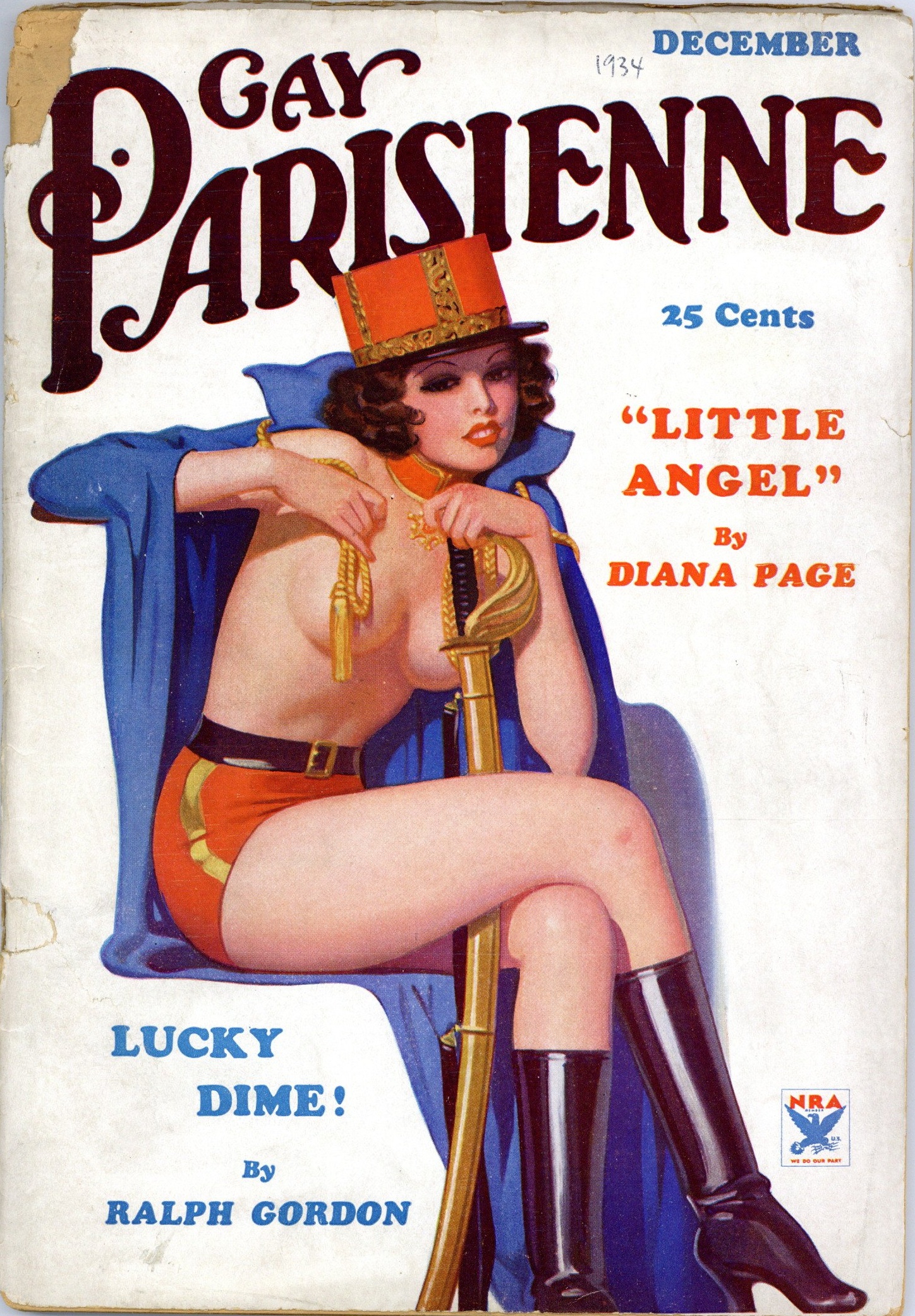 Gay Parisienne December 1934