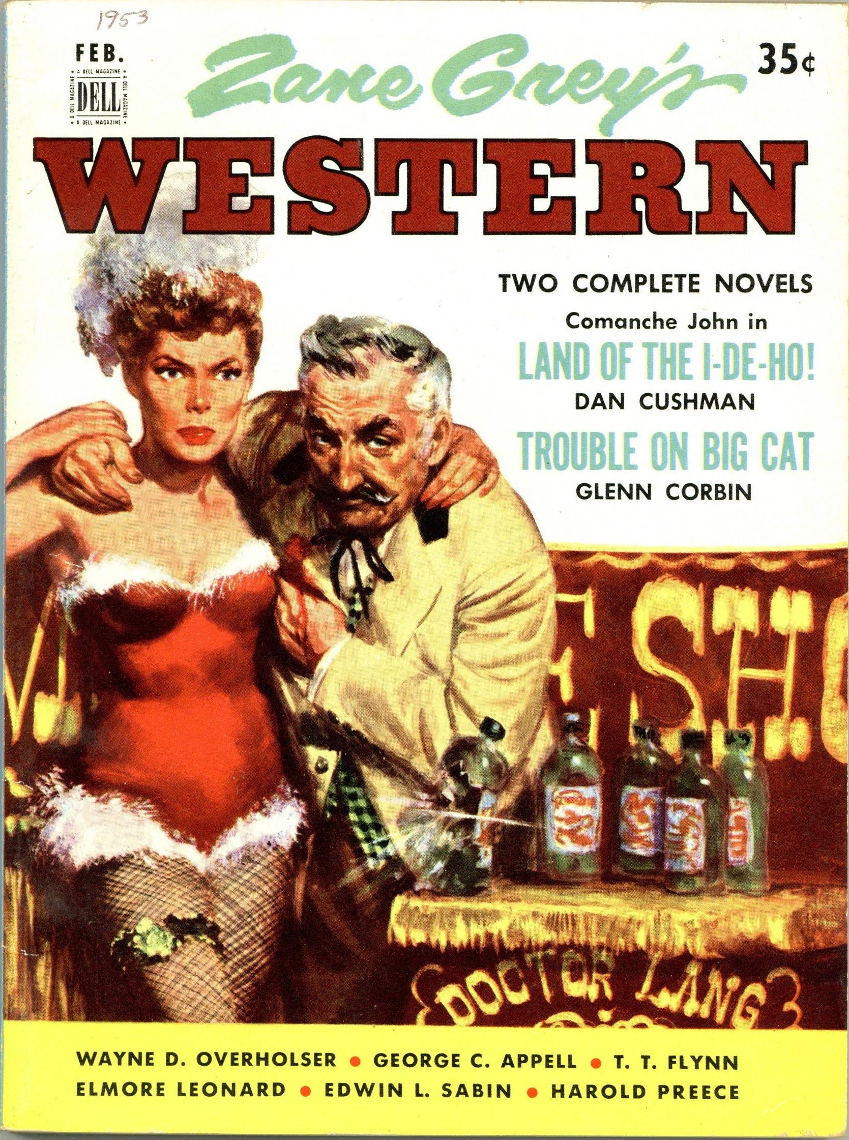 Zane Grey's Western February 1953