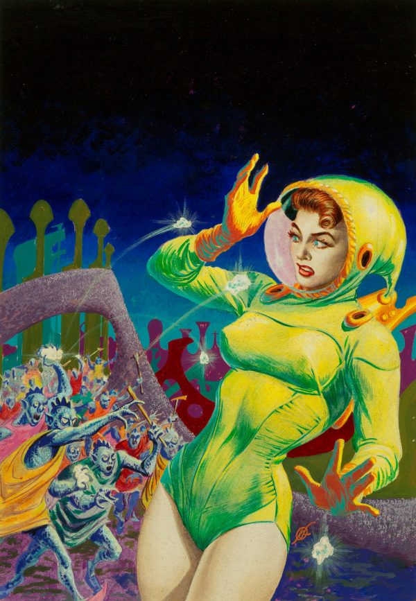 Alternate Universe, Super-Science Fiction cover, August 1957