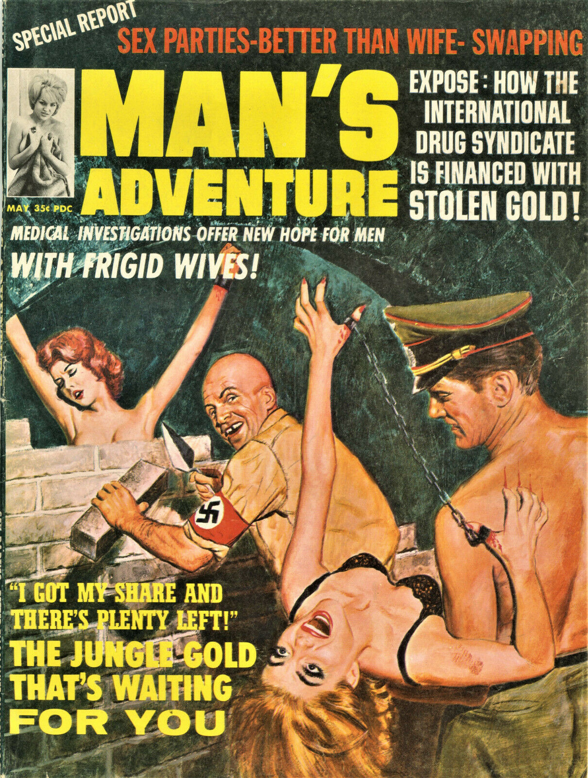Medical Investigations Offer New Hope For Men With Frigid Wives -- Pulp Covers photo