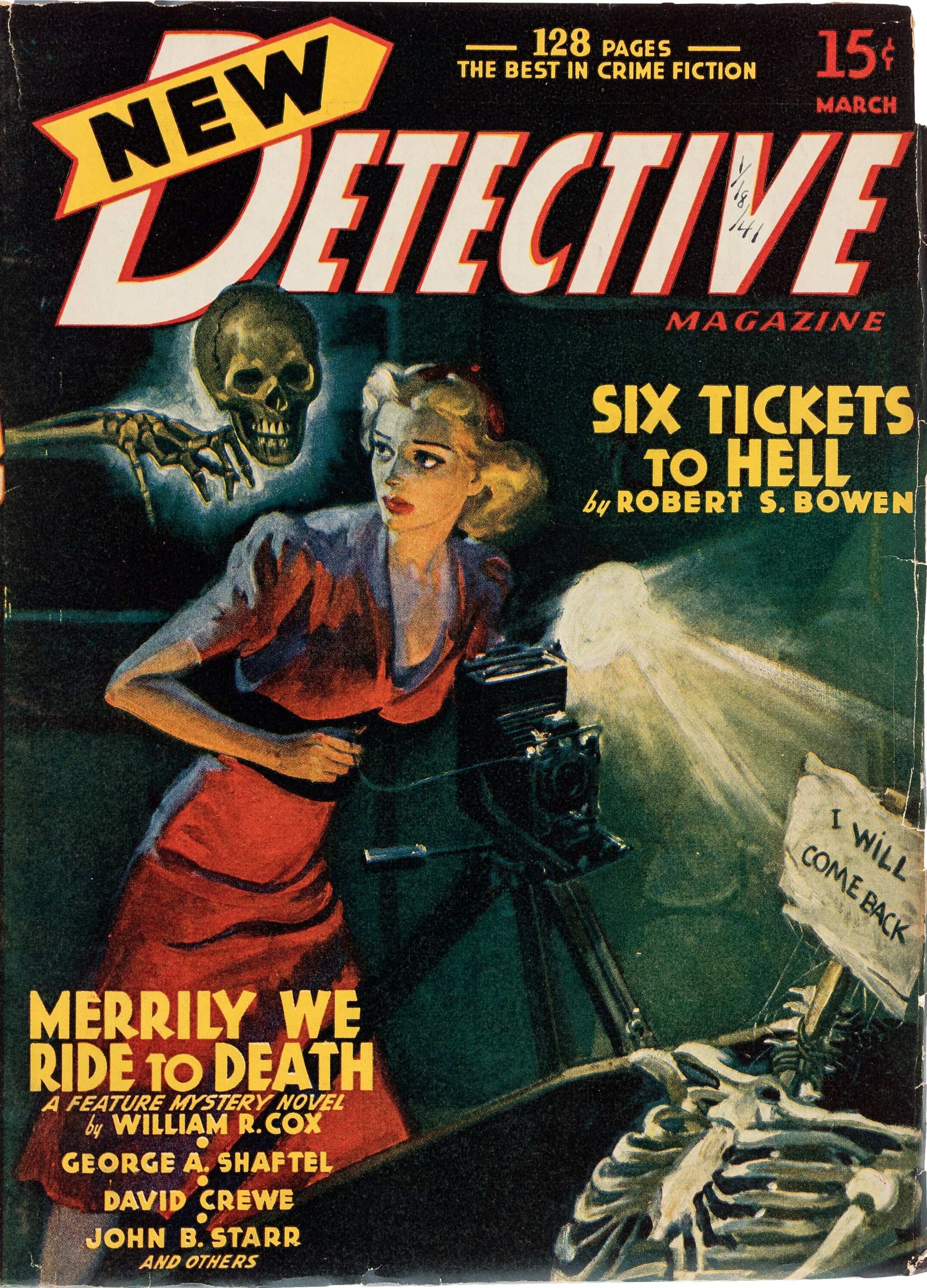 New Detective Magazine - March 1941