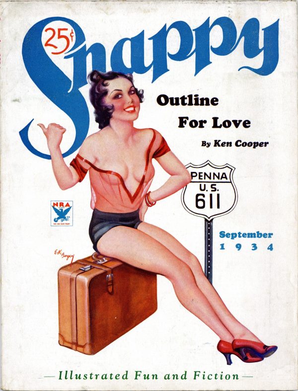 Snappy Stories-September 1934