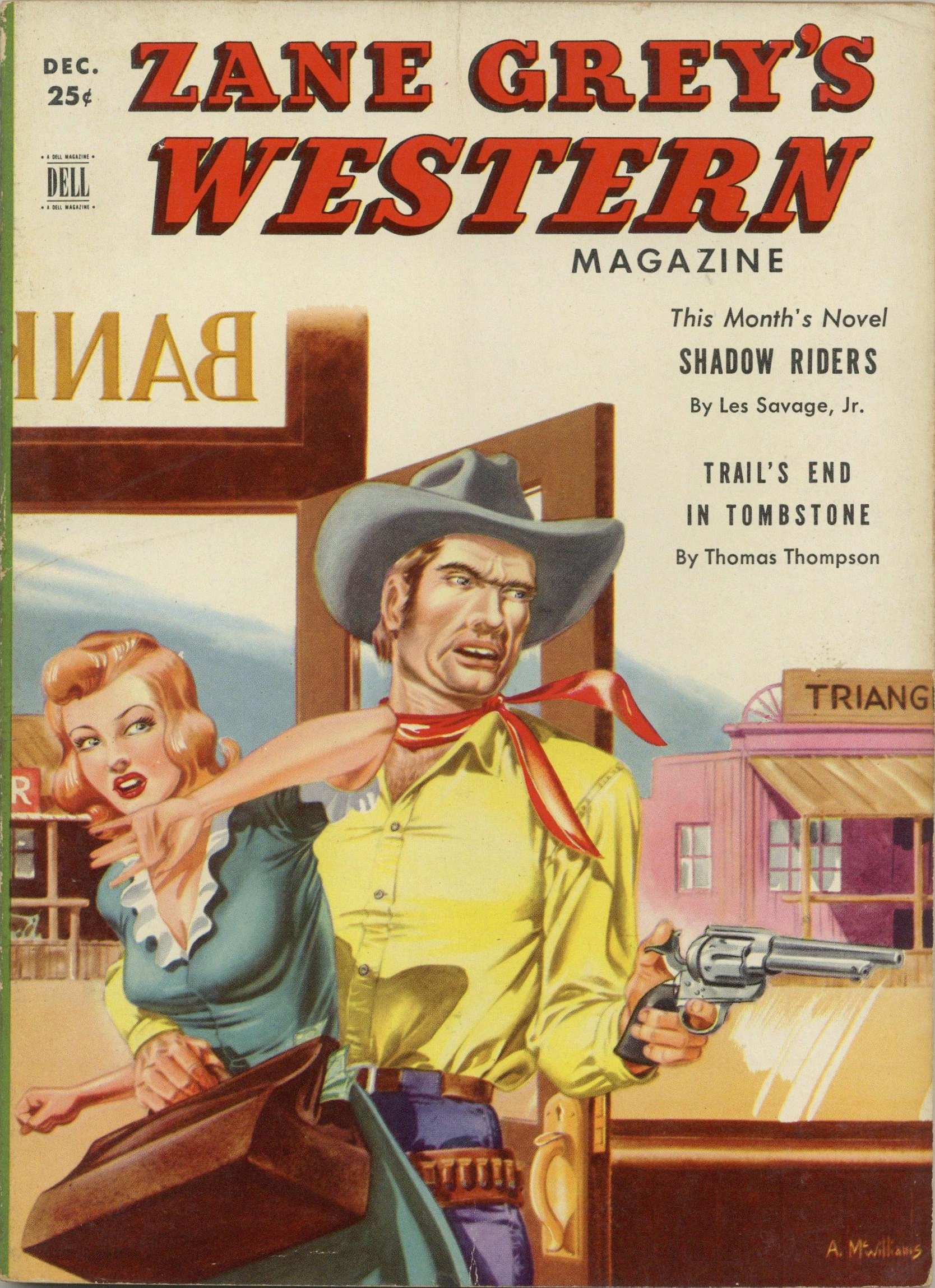 Zane Grey's Western Magazine December 1950