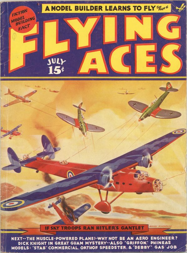 Flying Aces July 1939