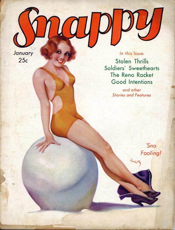 January 1932 Snappy Magazine