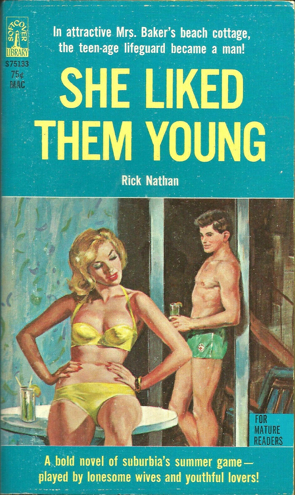 She Liked Them Young -- Pulp Covers photo