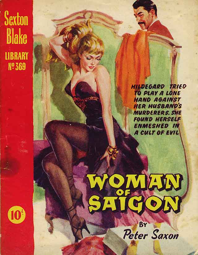 Woman of Saigon Peter Saxon - Amalgamated Press, 1956