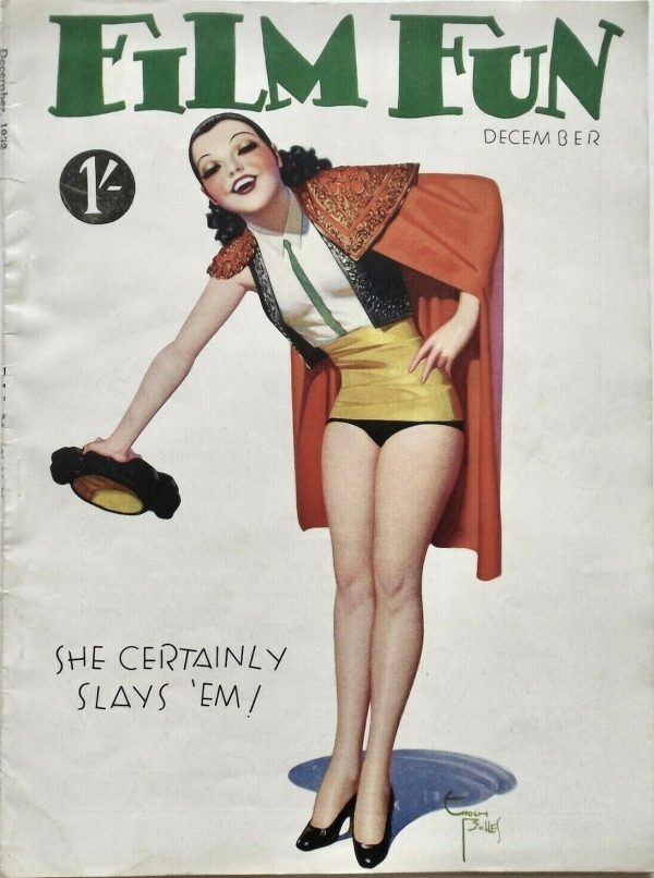 December 1932 Film Fun UK Magazine