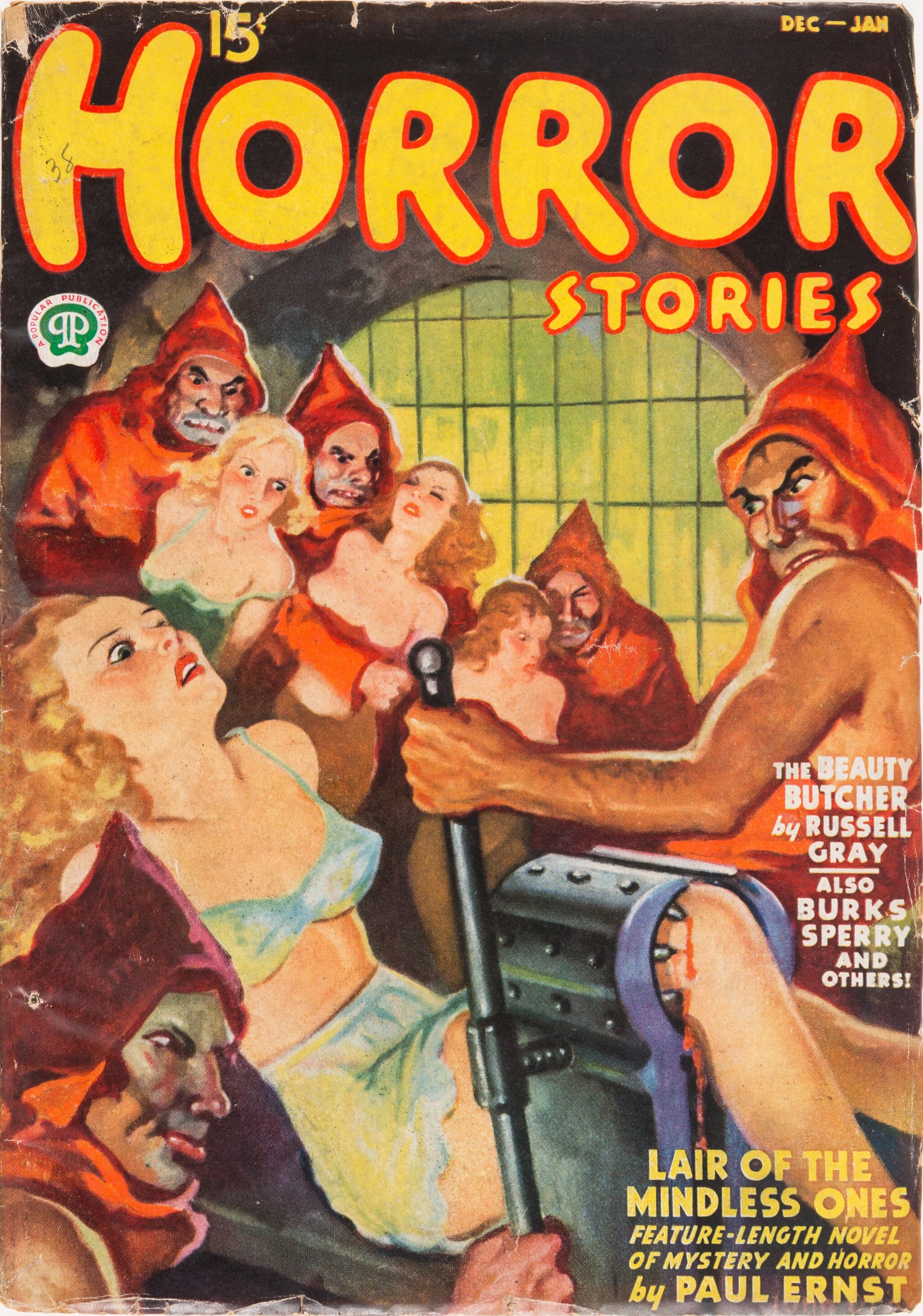 Horror Stories December 1937-January 1938