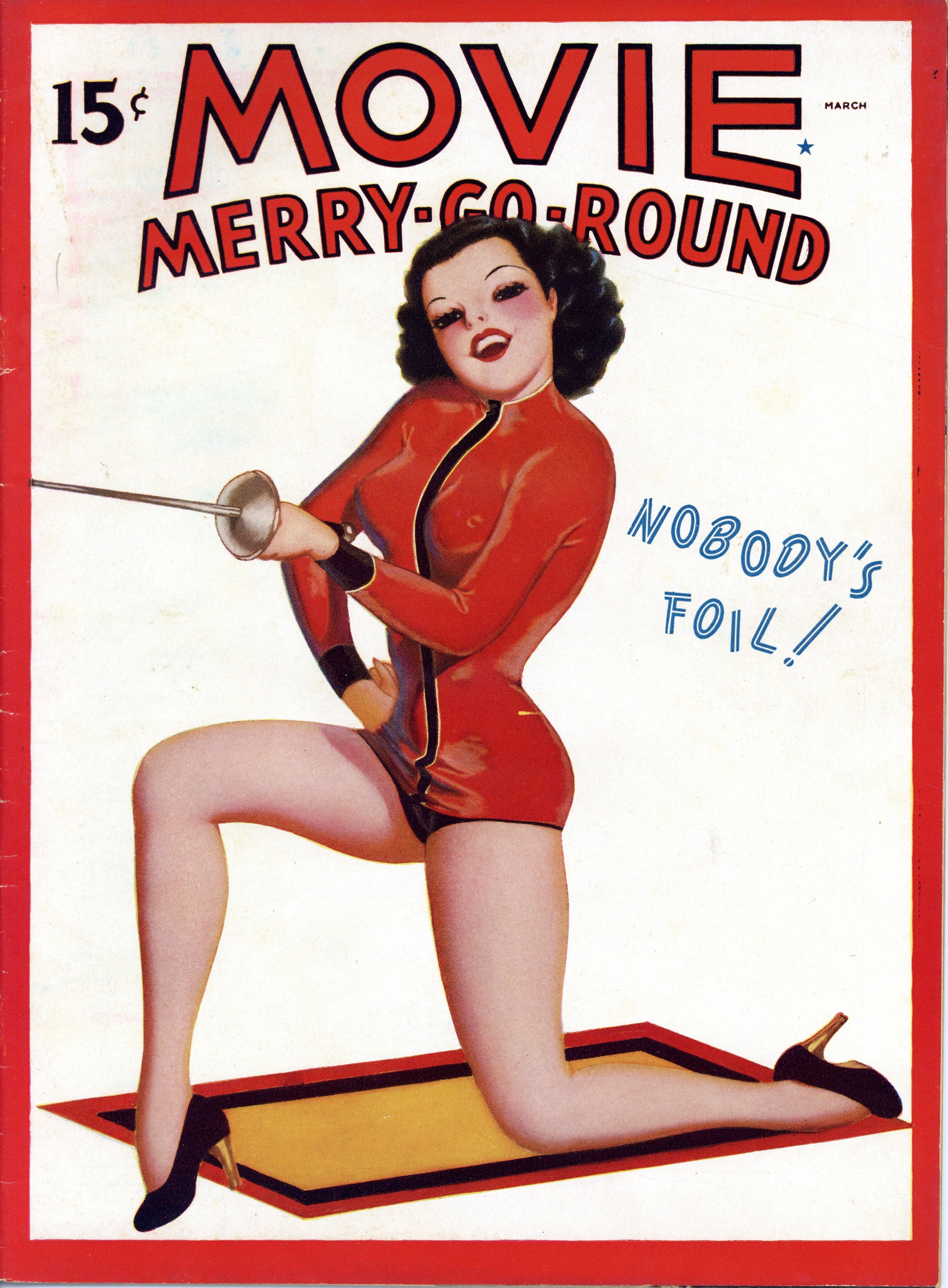March 1938 Movie Merry-Go-Round Magazine