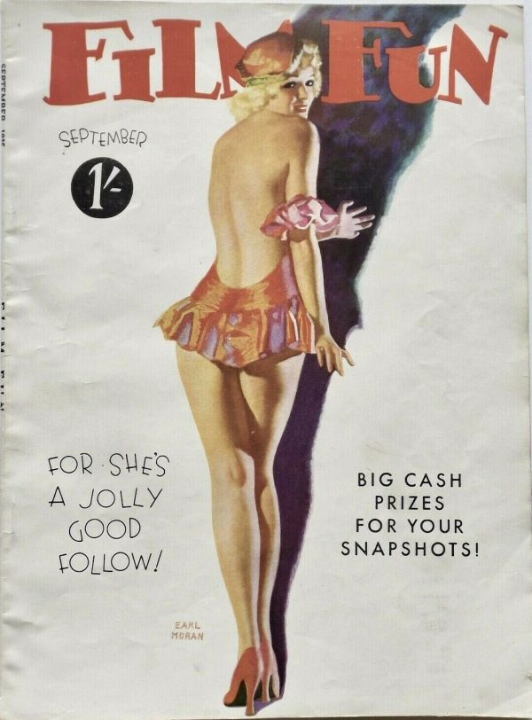 September 1935 Film Fun UK Magazine