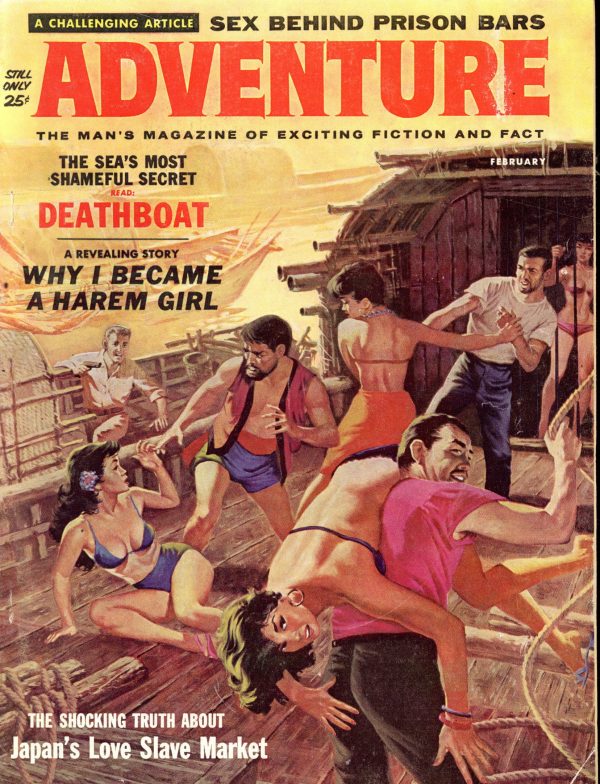 Adventure Magazine February 1961