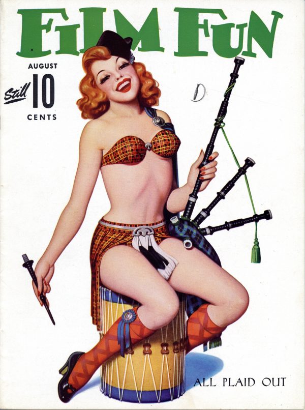 August 1942 Film Fun Magazine