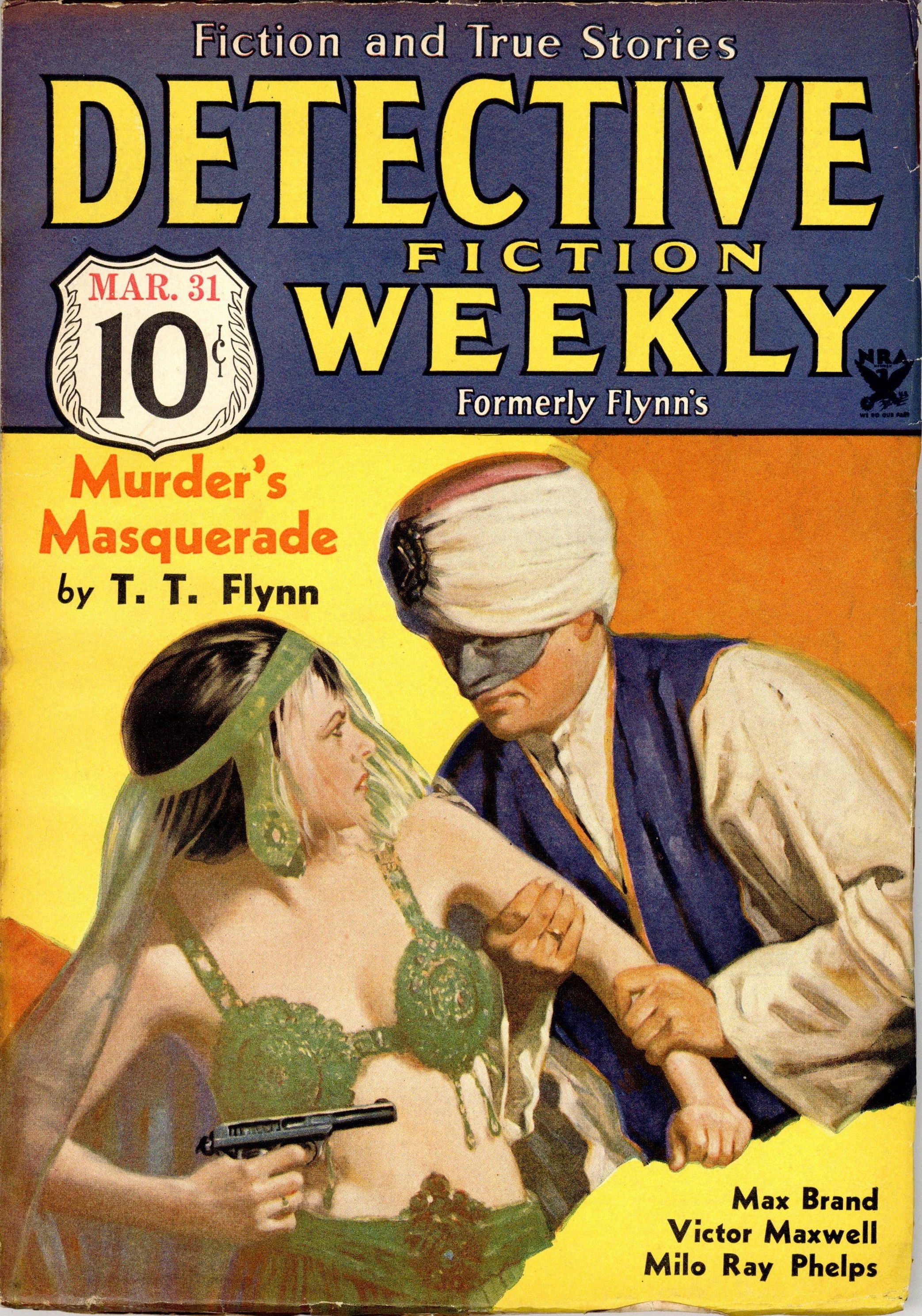 Detective Fiction Weekly March 10th 1934