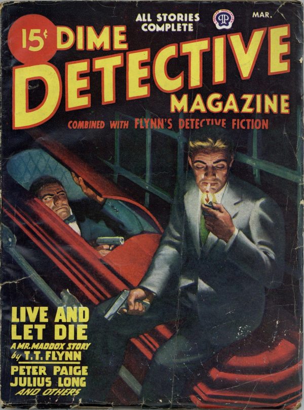 Dime Detective Magazine March 1947