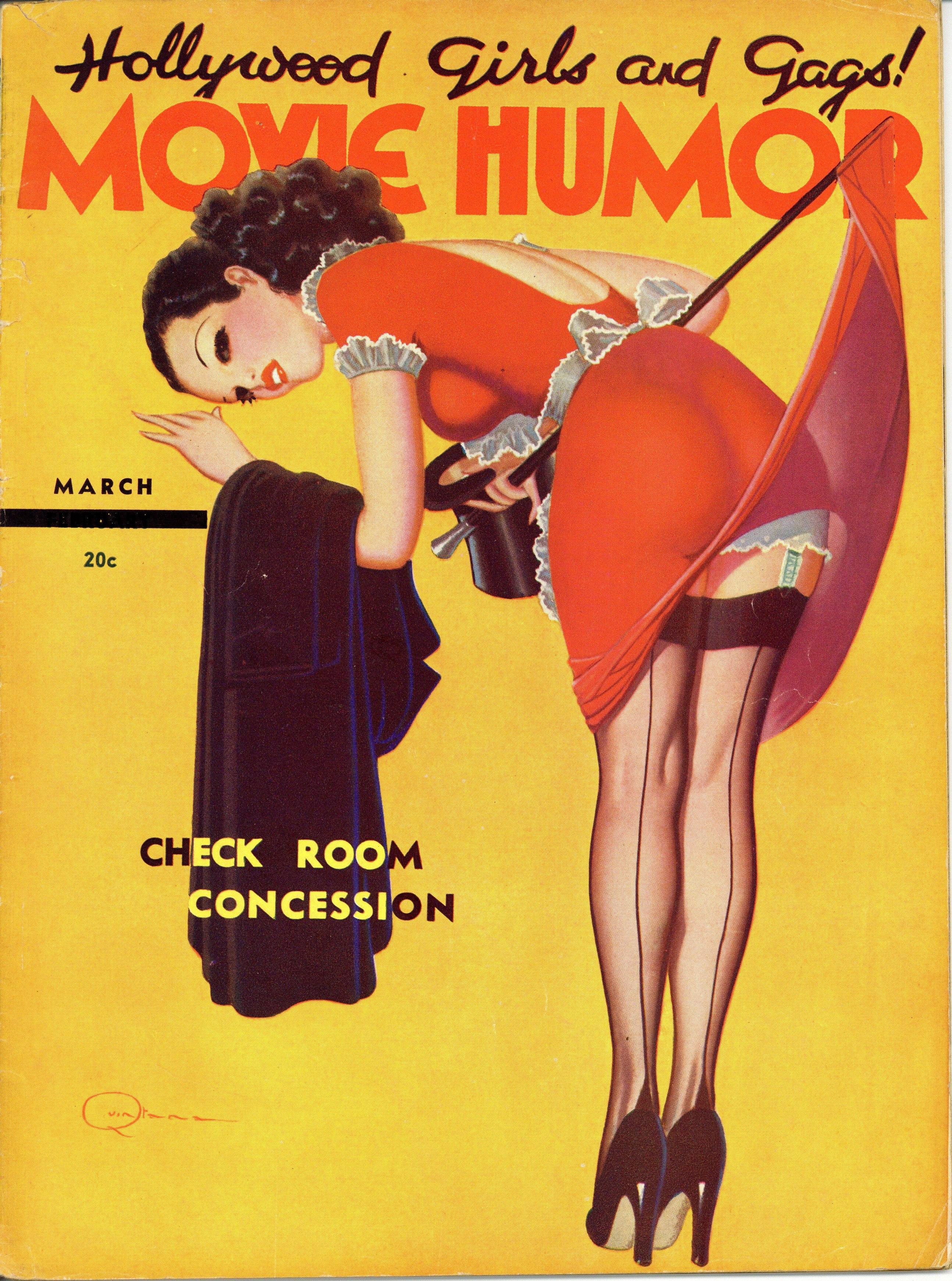 March 1938 Movie Humor Magazine