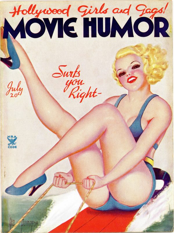 July 1935 Movie Humor Magazine
