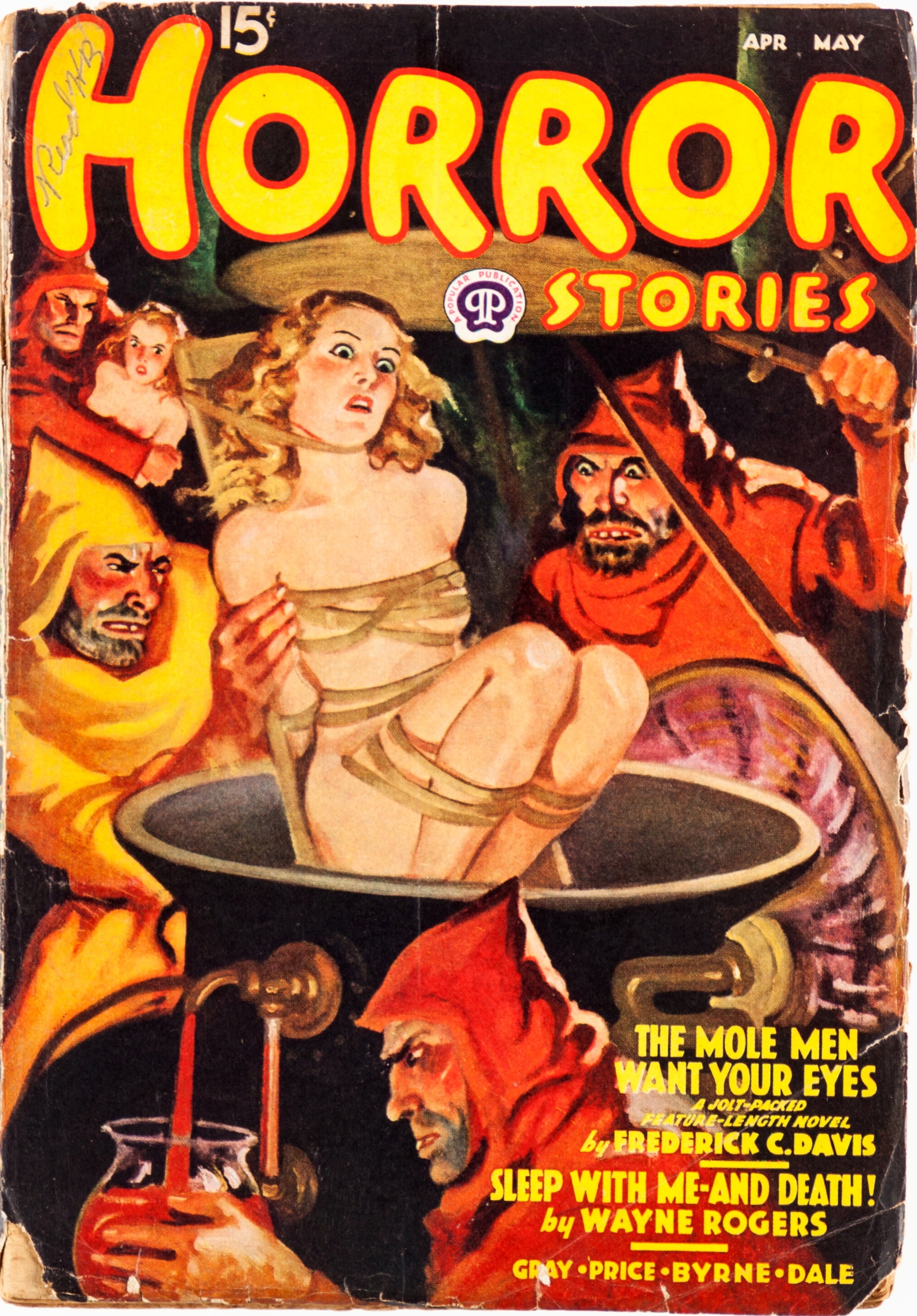 Horror Stories - April-May 1938