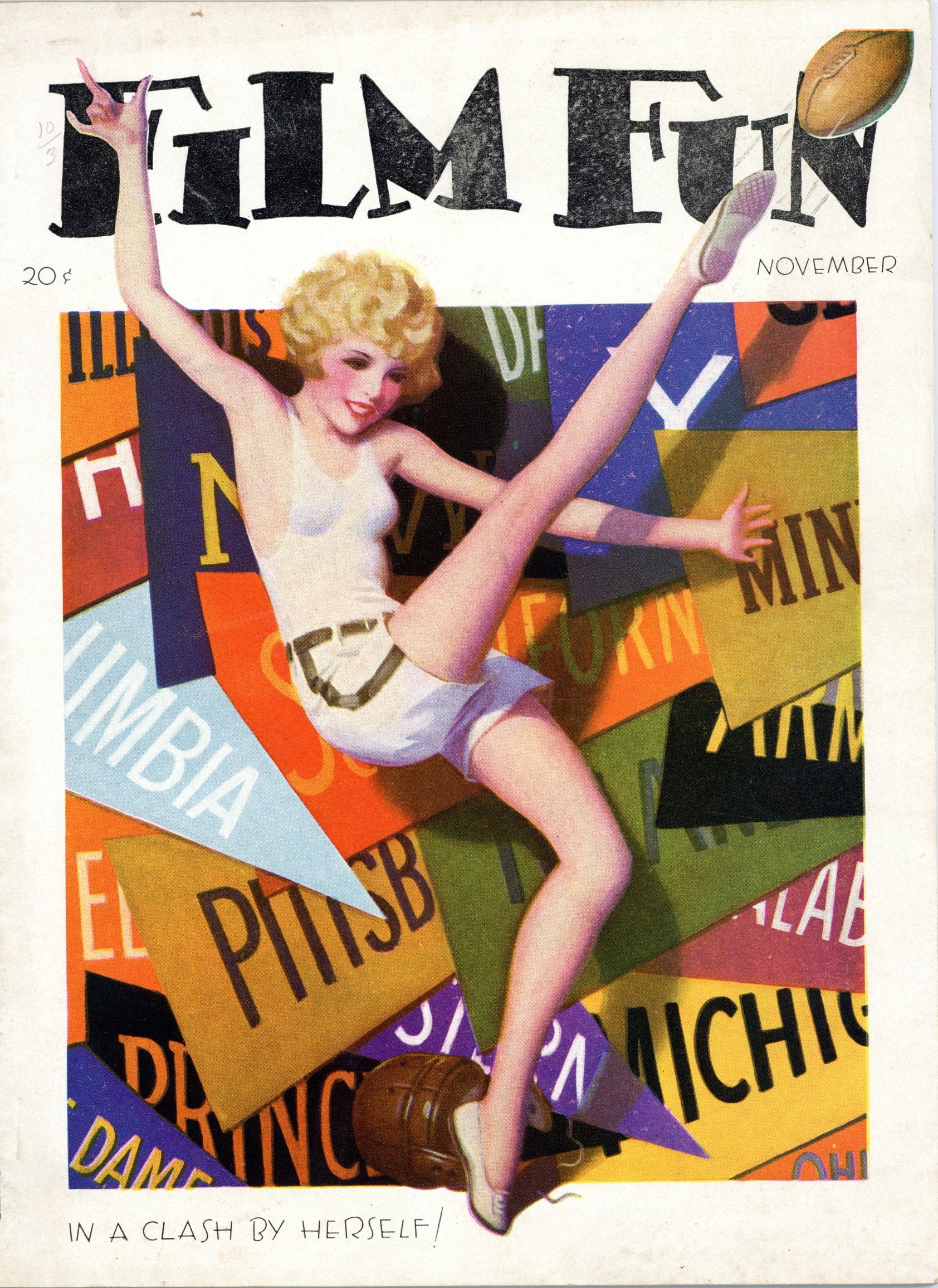 November 1930 Film Fun Magazine