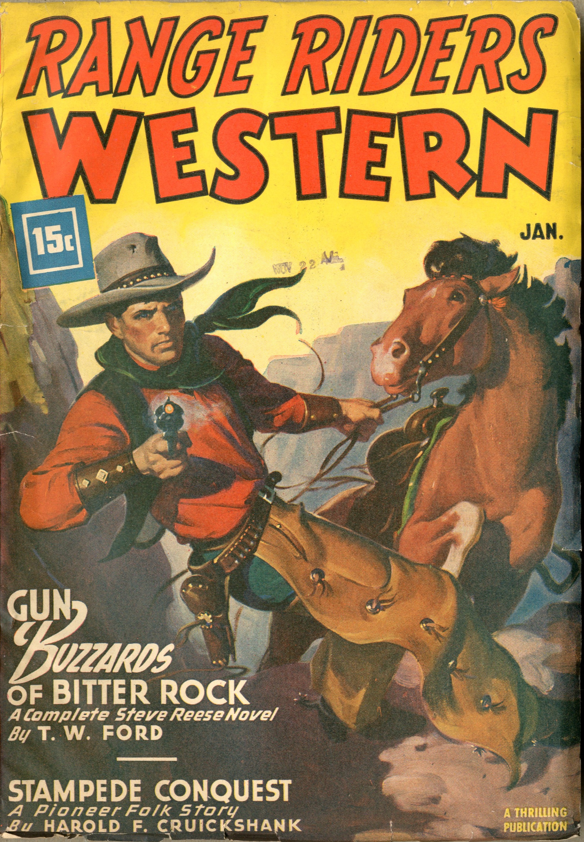 Range Riders Western January 1947