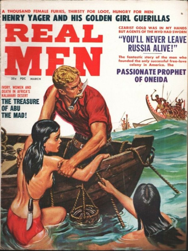 Real Men Magazine March 1960