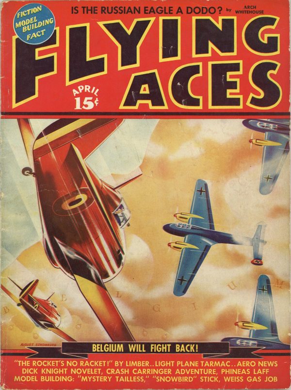 Flying Aces April 1940