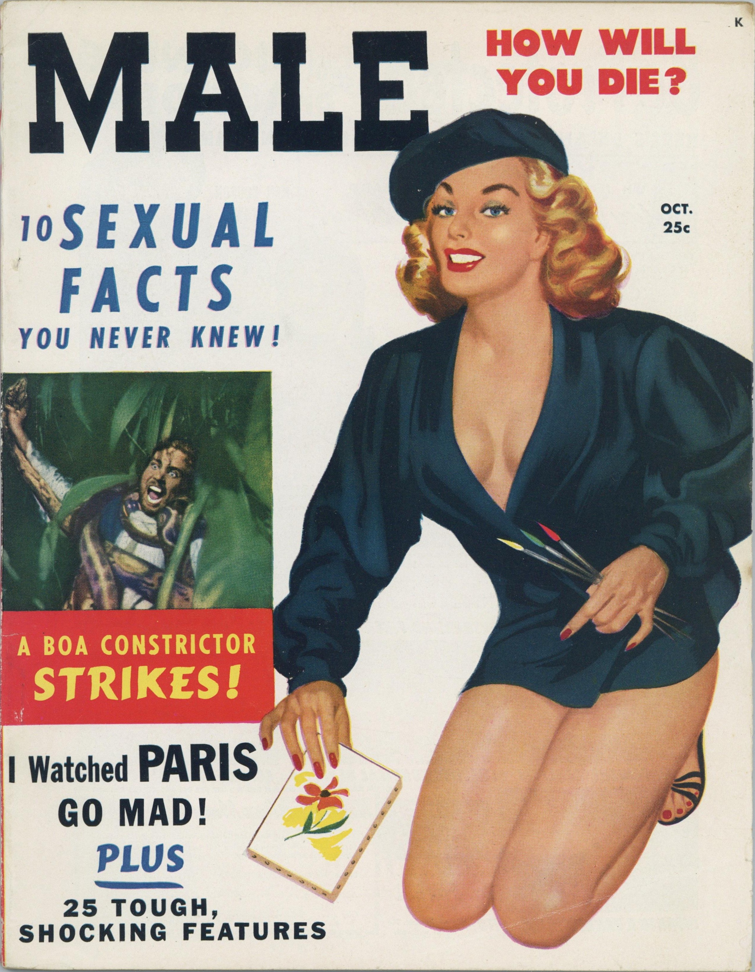 Male Magazine October 1950